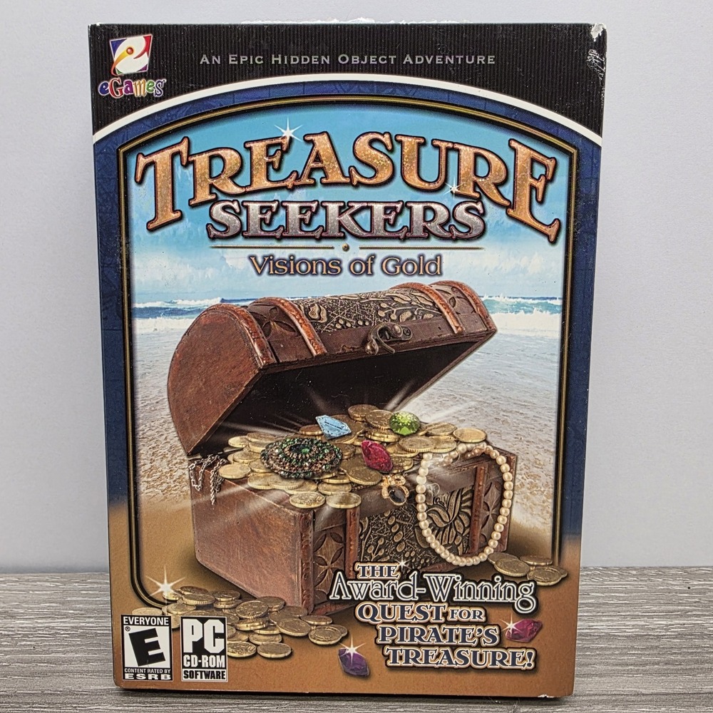 Treasure Seekers: Visions of Gold (PC, 2010) Vintage PC Game‎